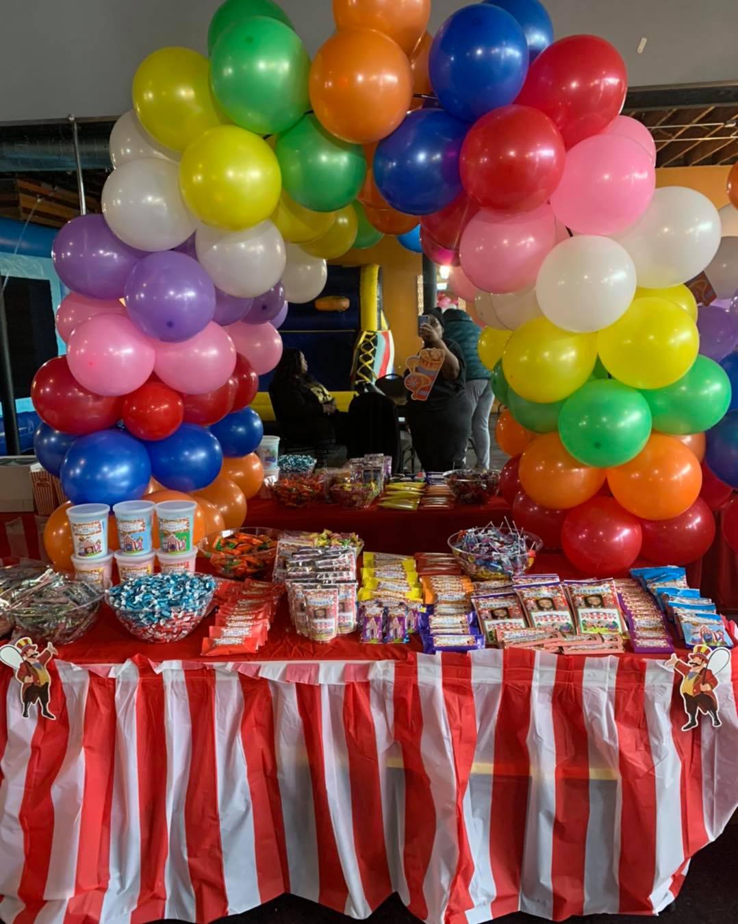 Table Balloon Arch (Add-On for Candy Table)