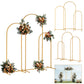 Three-Piece Set Wedding/Balloon set up Arc Gold