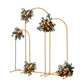 Three-Piece Set Wedding/Balloon set up Arc Gold