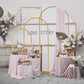 Three-Piece Set Wedding/Balloon set up Arc Gold