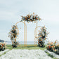 Three-Piece Set Wedding/Balloon set up Arc Gold