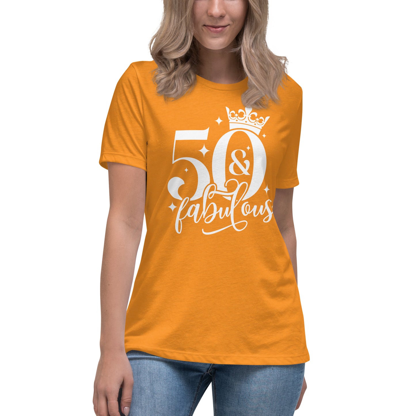 Happy 50th Birthday!! Women's Relaxed T-Shirt