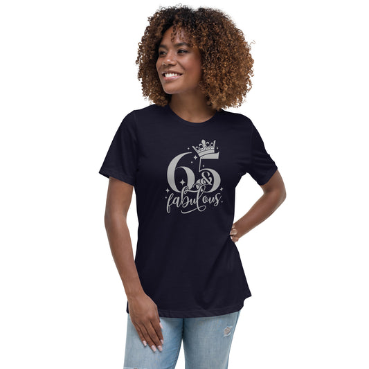 Happy 65th Birthday! Women's Relaxed T-Shirt