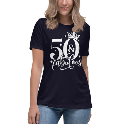 Happy 50th Birthday!! Women's Relaxed T-Shirt