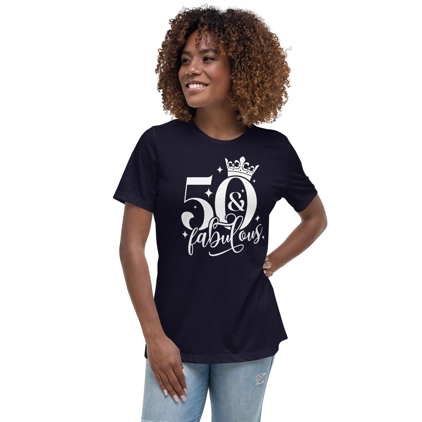 Happy 50th Birthday!! Women's Relaxed T-Shirt