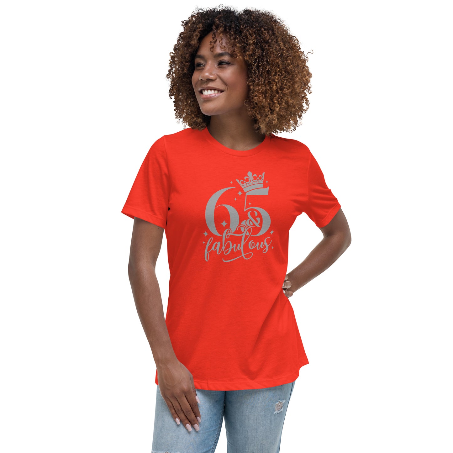 Happy 65th Birthday! Women's Relaxed T-Shirt