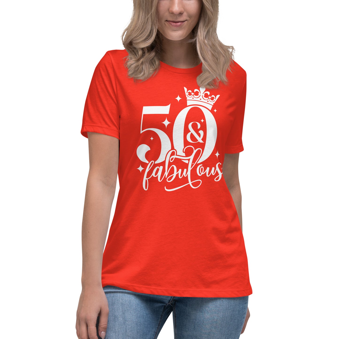 Happy 50th Birthday!! Women's Relaxed T-Shirt